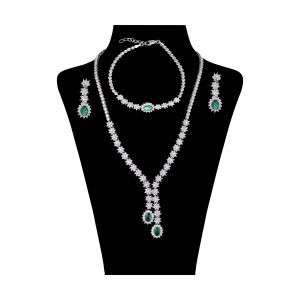 ست زیورآلات نقره زنانه