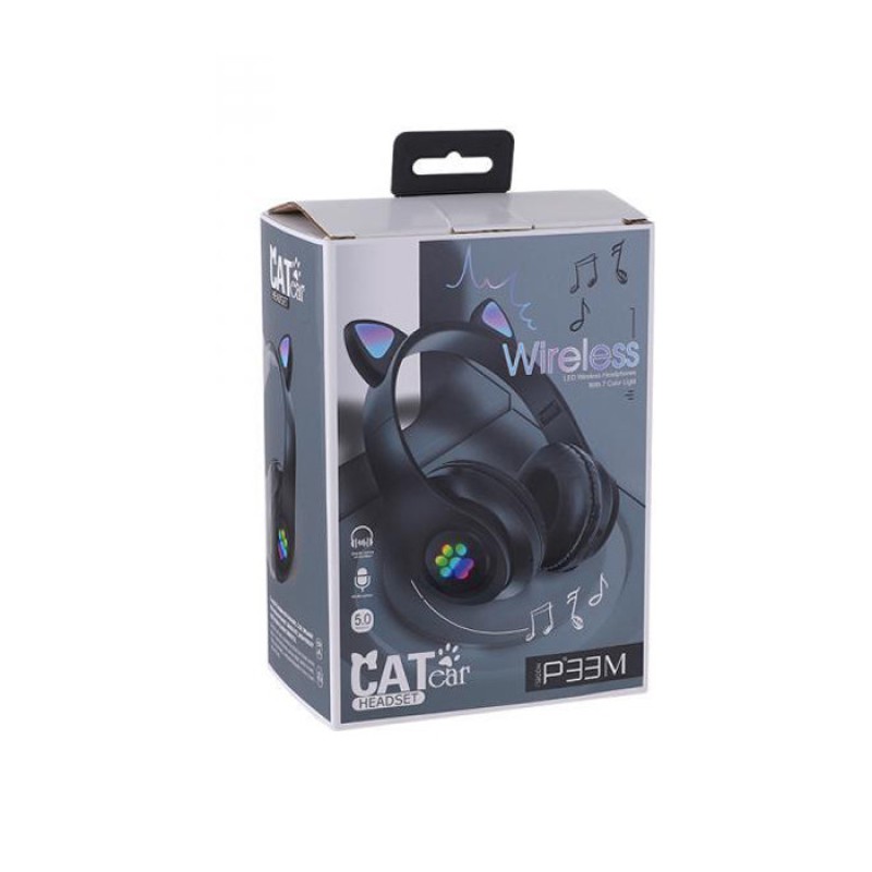 هدفون بلوتوثی مدل CAT EAR کد P33M