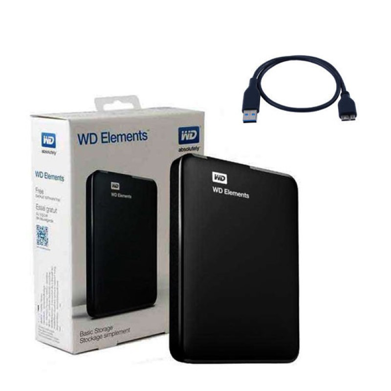 باکس هارد 2.5 اینچی USB 3.0 وسترن دیجیتال مدل WD Elements