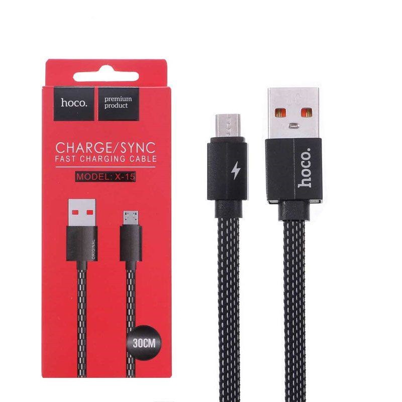 کابل MicroUSB هوکو مدل X-15 طول 30 سانتی متر