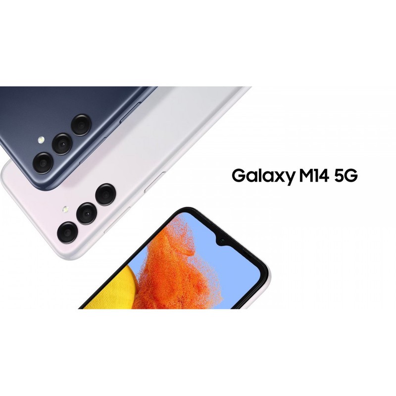 گوشی موبایل سامسونگ مدل Galaxy M14 5G دو سیم کارت ظرفیت 128 گیگابایت و رم 6 گیگابایت