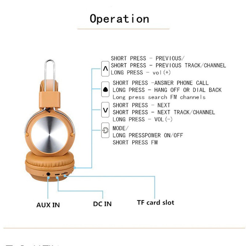 هدفون بی سیم سودو مدل SD-1001