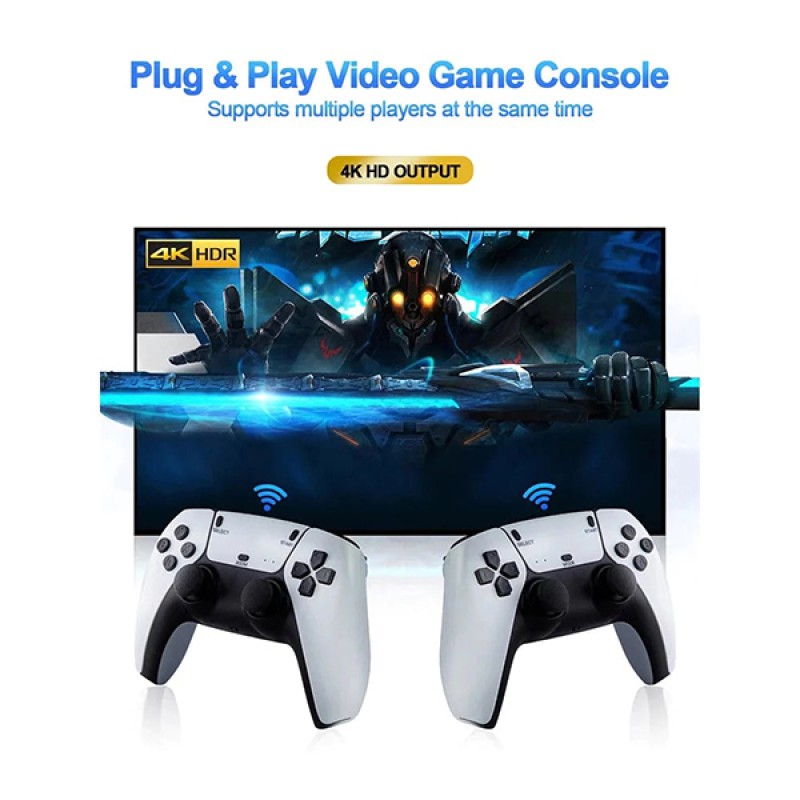 کنسول بازی گیم استیک پرو طرح ps5 مدل Game stick 4K Ultra