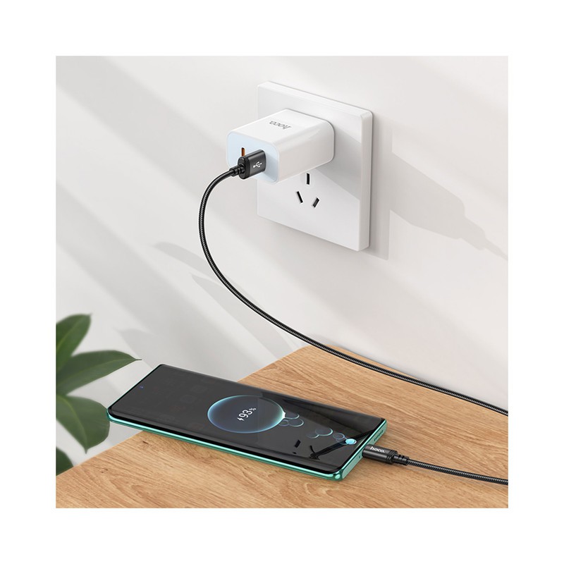 کابل تبدیل USB به Type-C هوکو مدل X89 طول 1 متر