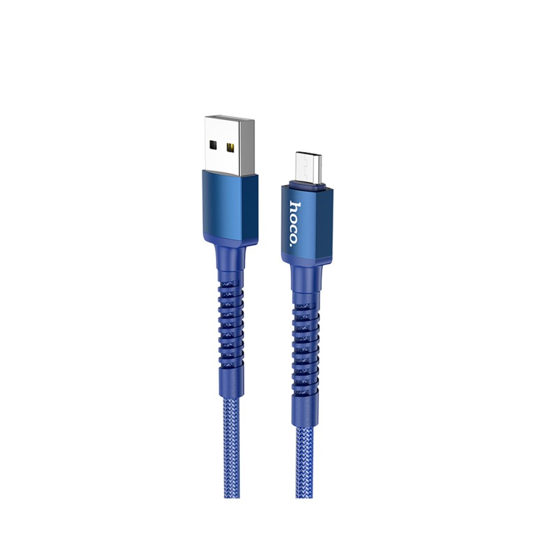 کابل تبدیل USB به MICROUSB هوکو مدل X71 ANTI BENDING طول 1 متر