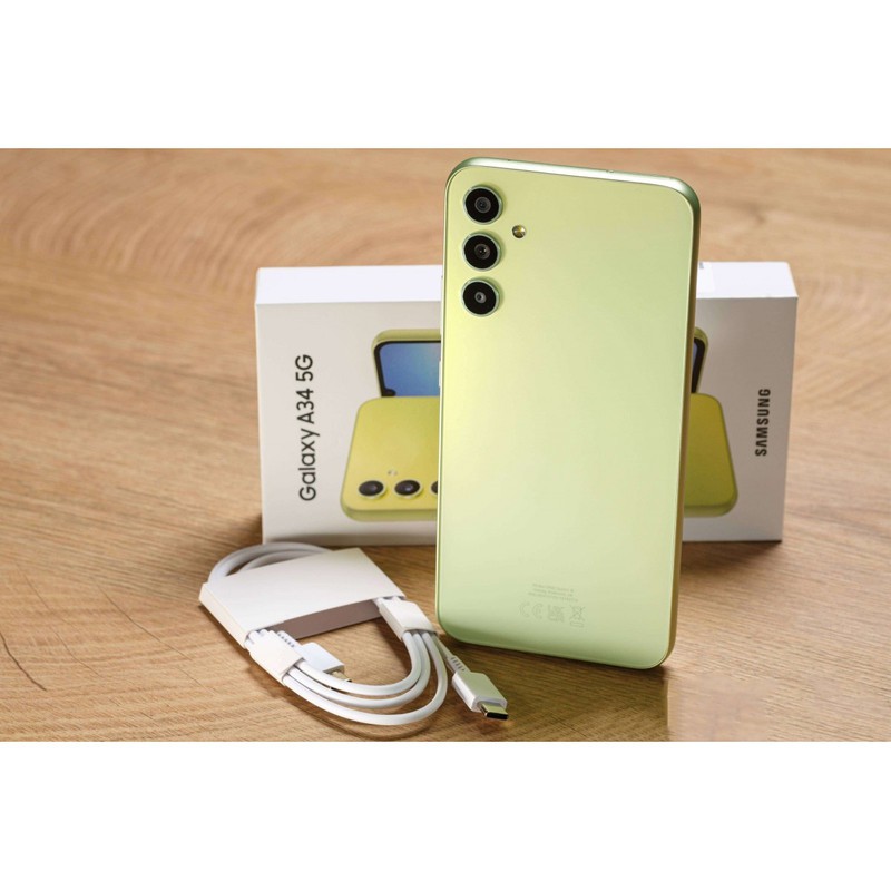 گوشی موبایل سامسونگ مدل Galaxy A34 5G دو سیم کارت ظرفیت 128 گیگابایت و رم 6 گیگابایت ویتنام