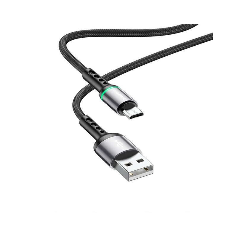 کابل تبدیل USB به MicroUSB بروفون مدل BU33 طول 1.2 متر