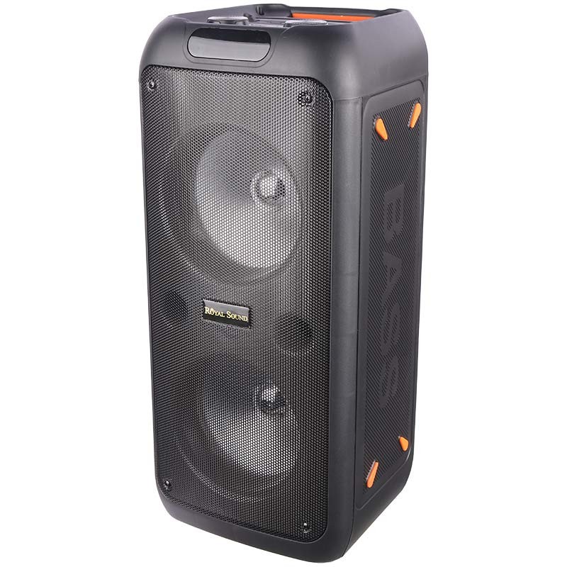 اسپیکر بلوتوثی قابل حمل ROYAL SOUND مدل RS-D32 + میکروفون و ریموت کنترل