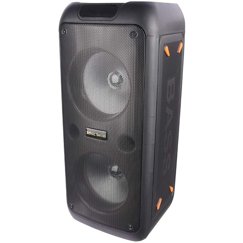 اسپیکر بلوتوثی قابل حمل ROYAL SOUND مدل RS-D32 + میکروفون و ریموت کنترل