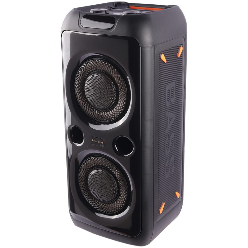 اسپیکر بلوتوثی قابل حمل Sound Royal مدل RS-D30 + میکروفون و ریموت کنترل