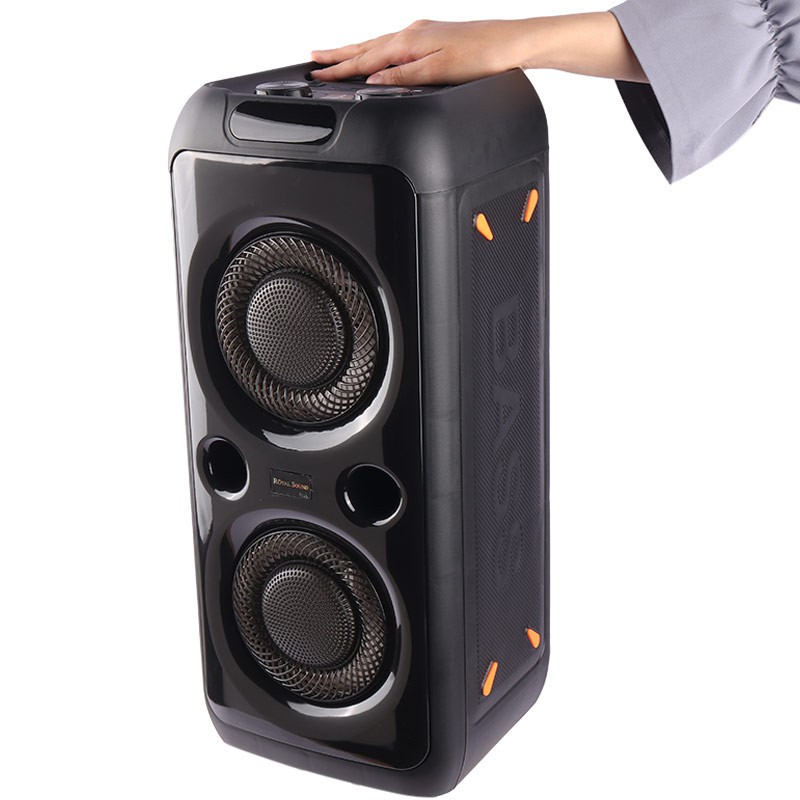 اسپیکر بلوتوثی قابل حمل Sound Royal مدل RS-D30 + میکروفون و ریموت کنترل