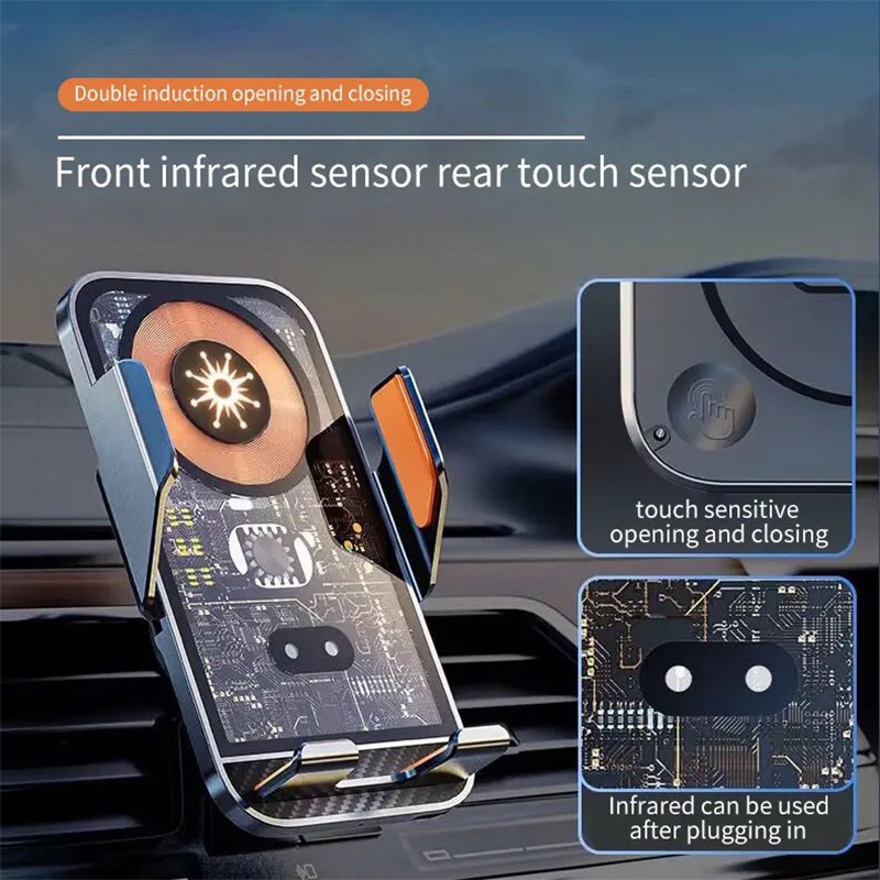 پایه نگهدارنده و شارژر بی سیم گوشی موبایل هیسکا مدل HK-2351W