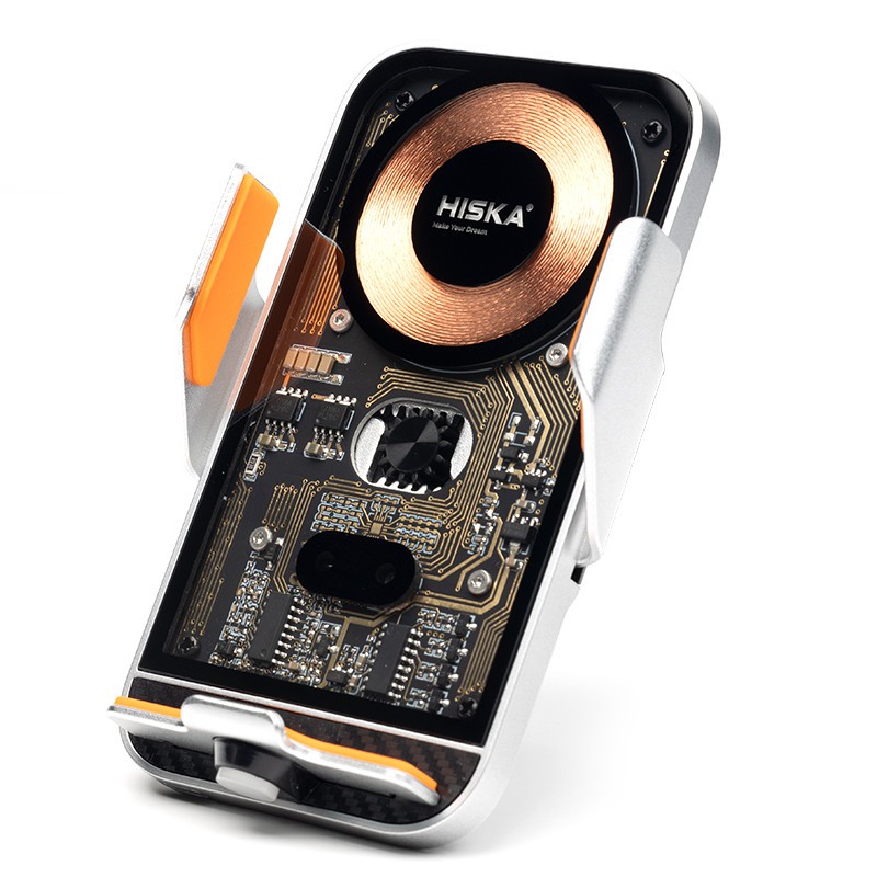 پایه نگهدارنده و شارژر بی سیم گوشی موبایل هیسکا مدل HK-2351W