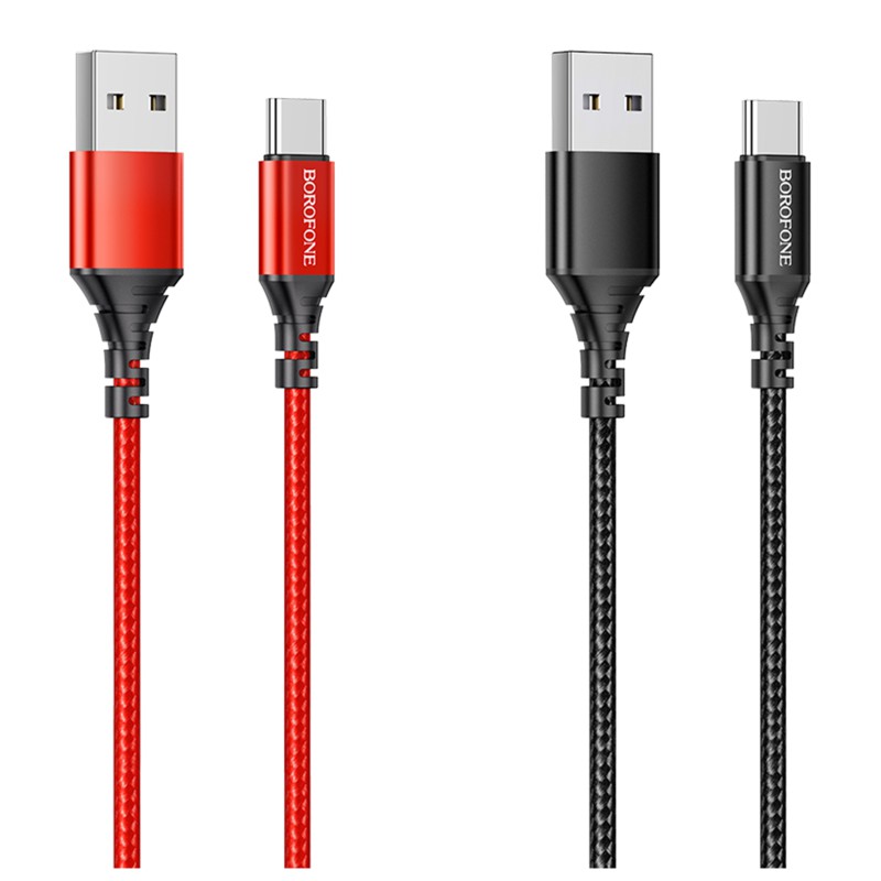 کابل تبدیل USB به USB-C بروفون مدل BX54 طول 1 متر