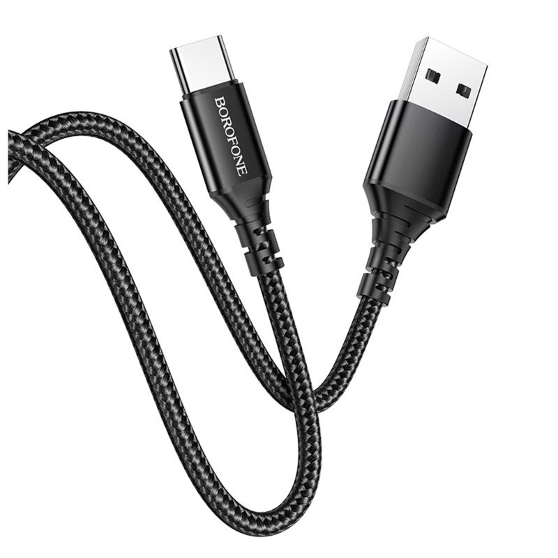 کابل تبدیل USB به USB-C بروفون مدل BX54 طول 1 متر