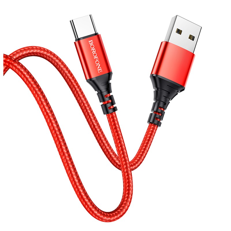 کابل تبدیل USB به USB-C بروفون مدل BX54 طول 1 متر