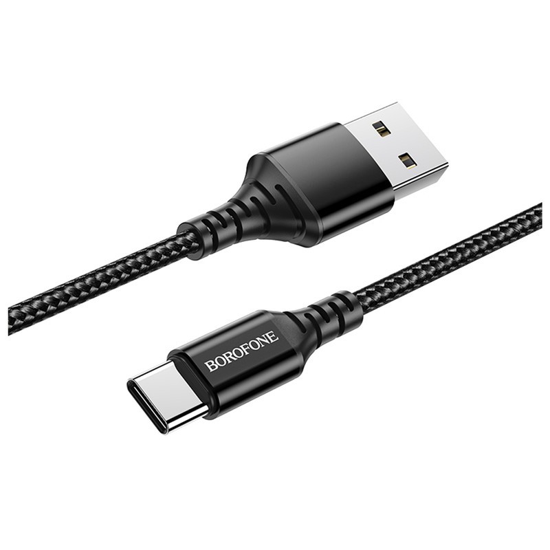 کابل تبدیل USB به USB-C بروفون مدل BX54 طول 1 متر