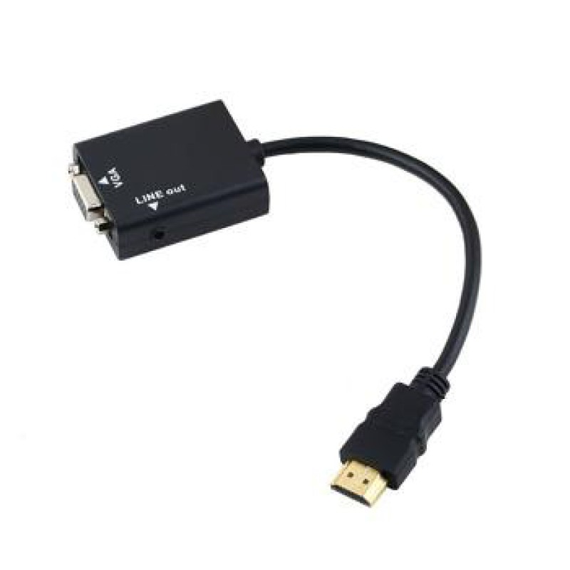 مبدل HDMI به VGA همراه با کابل صدا