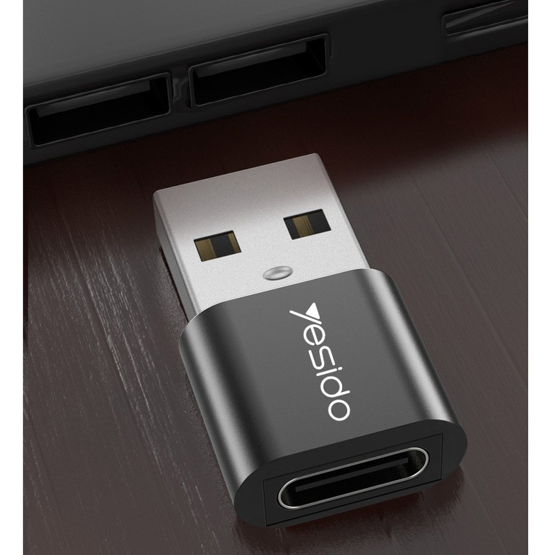 مبدل Type-C به USB یسیدو مدل GS09