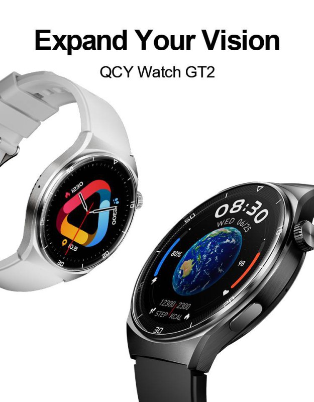 ساعت هوشمند کیو سی وای مدل QCY Watch GT2