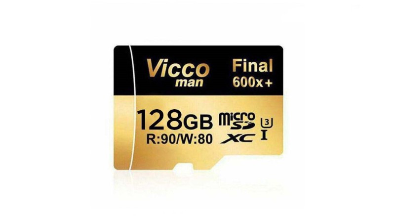 کارت حافظه MicroSD ویکومن مدل 90MBps Class 10 U3 ظرفیت 128GB به همراه کارت خوان