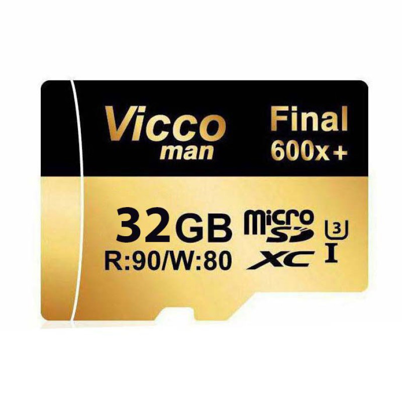 کارت حافظه MicroSD ویکومن مدل 90MBps Class 10 U3 ظرفیت 32GB به همراه آداپتور SD