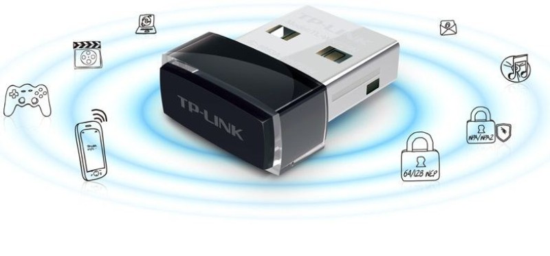 کارت شبکه USB بی‌ سیم N150 Nano تی پی-لینک مدل TL-WN725N