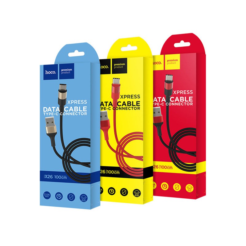کابل Type-C هوکو مدل X26 طول 1 متر