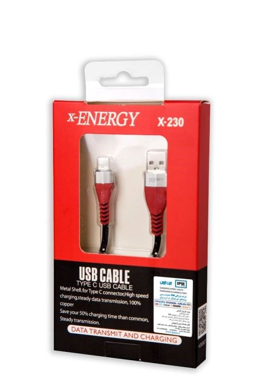 کابل Type-C ایکس-انرژی مدل X-230 طول 1 متر