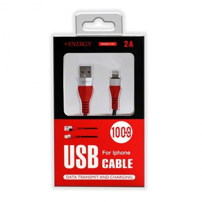کابل لایتنینگ ایکس-انرژی مدل X-220 طول 1 متر
