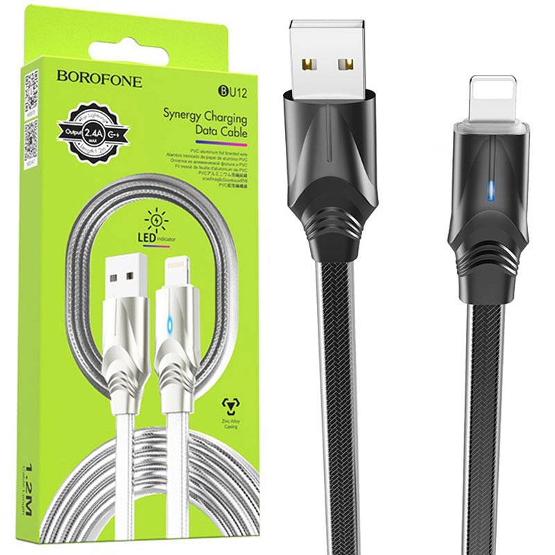 کابل لایتنینگ بروفون مدل BU12 طول 1.2 متر