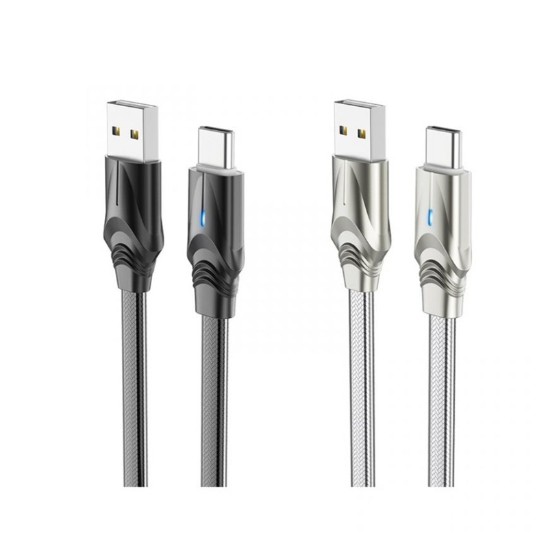 کابل Type-C بروفون مدل BU12 طول 1.2 متر
