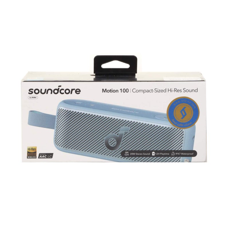 اسپیکر بلوتوثی قابل حمل انکر مدل Soundcore Motion 100 A3133