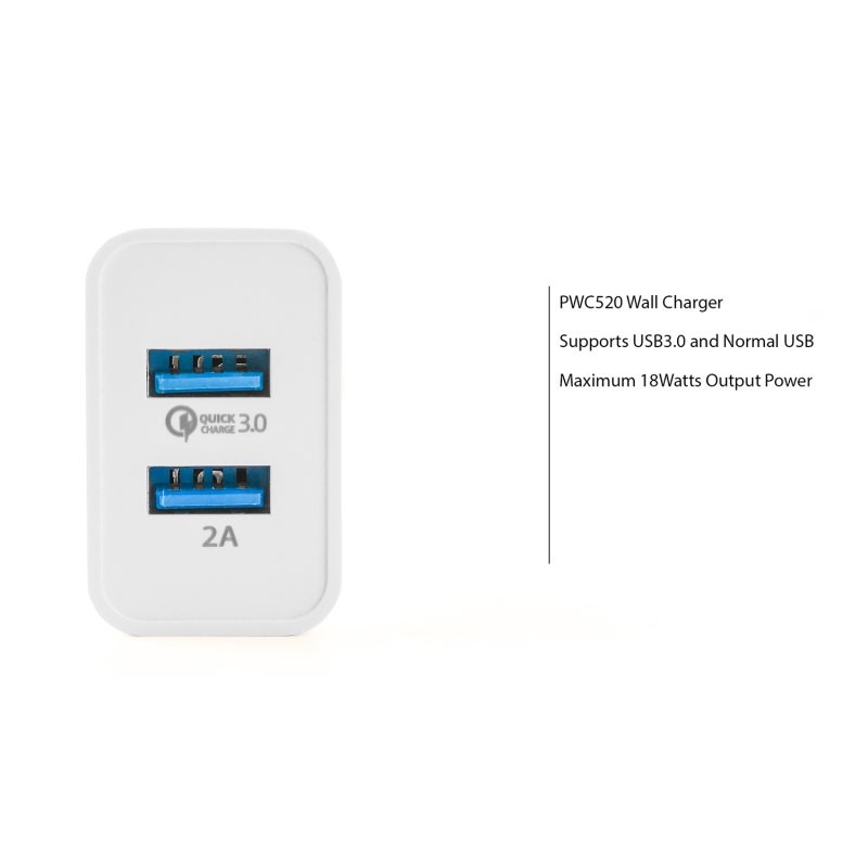 شارژر دیواری پرووان مدل PWC520 به همراه کابل MicroUSB