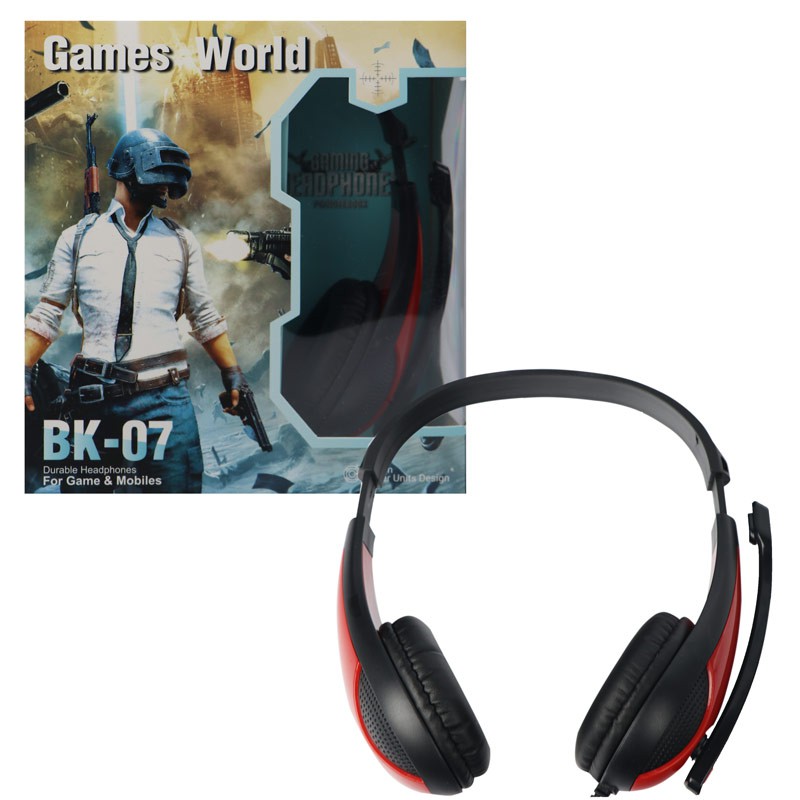 هدست گیمینگ مدل BK-07