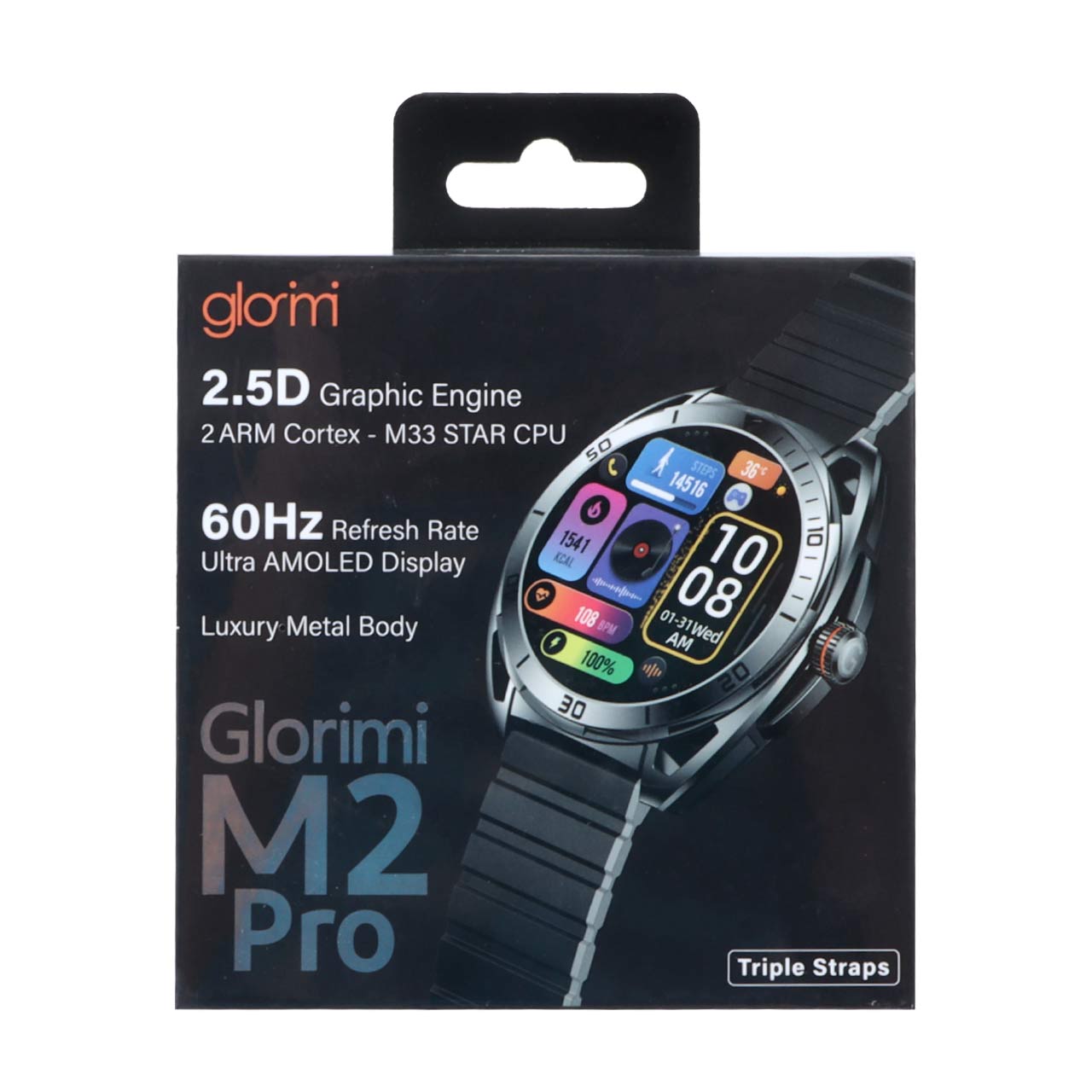 ساعت هوشمند شیائومی Glorimi مدل M2 Pro