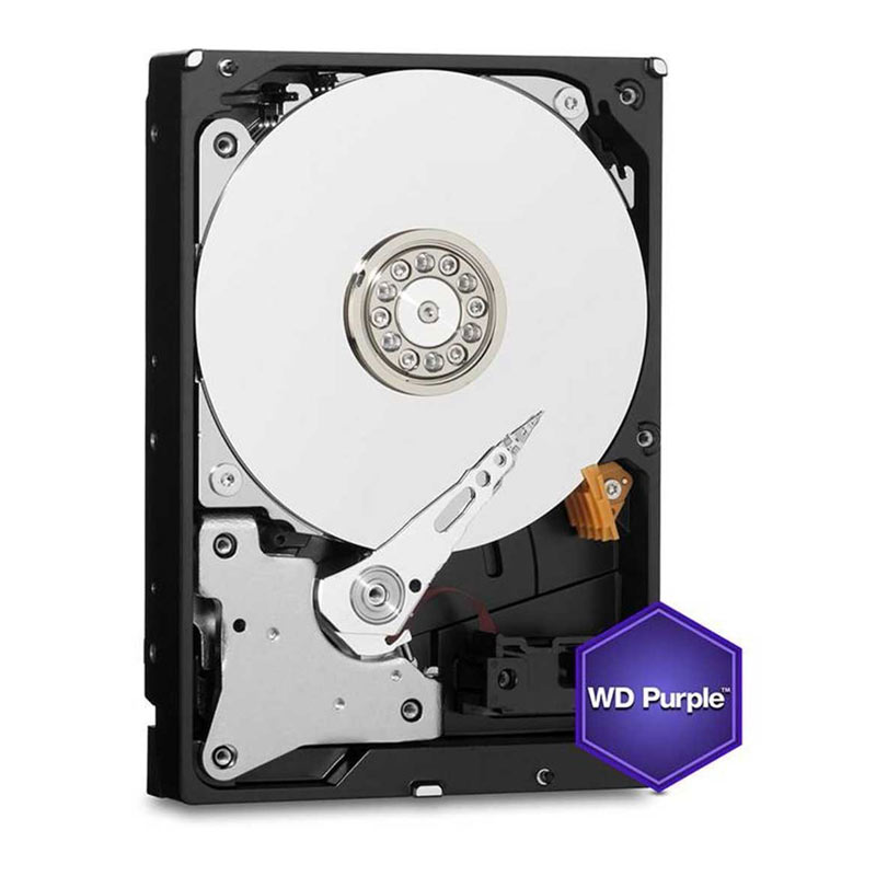 هارد دیسک اینترنال وسترن دیجیتال مدل Purple WD84PURZ با ظرفیت 8 ترابایت