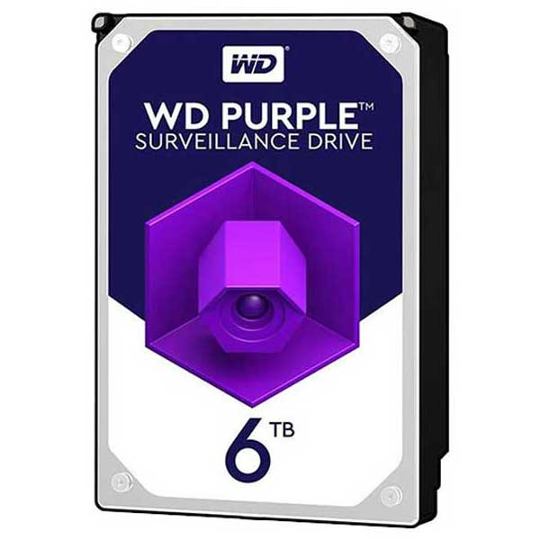 هارد دیسک اینترنال وسترن دیجیتال مدل Purple WD64PURZ ظرفیت ۶ ترابایت