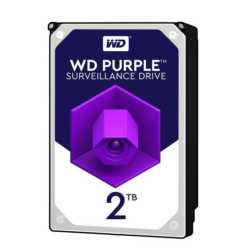 هارد دیسک اینترنال وسترن دیجیتال مدل Purple ظرفیت ۲ ترابایت