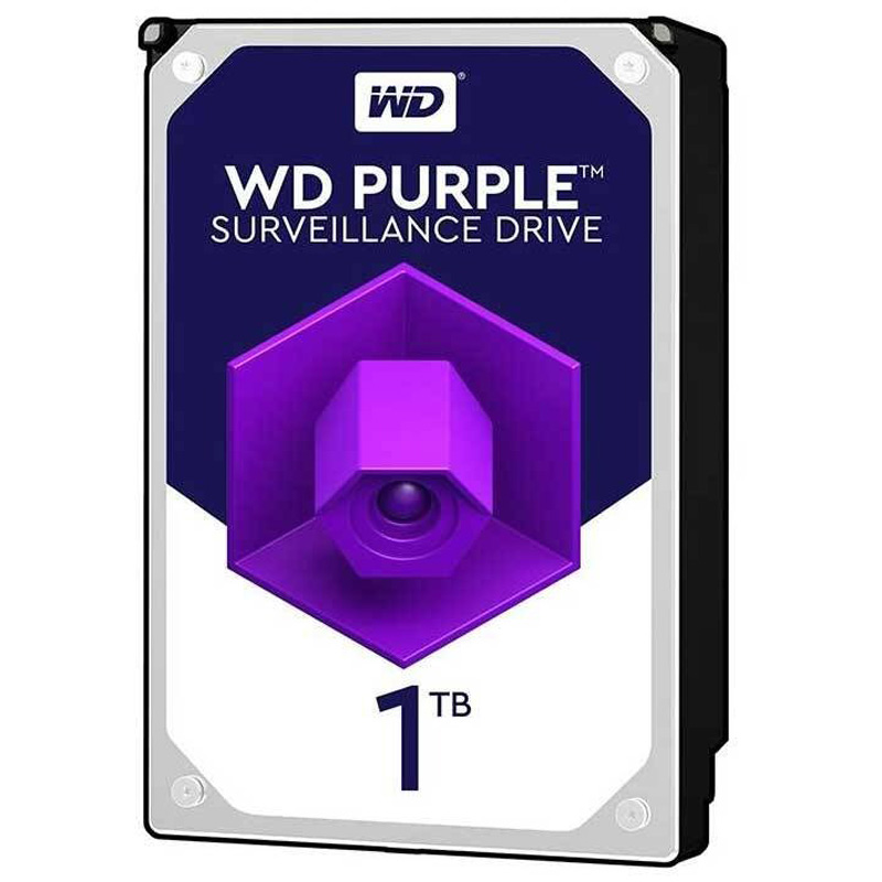 هارد دیسک اینترنال وسترن دیجیتال مدل Digital Purple WD10PURZ ظرفیت 1 ترابایت