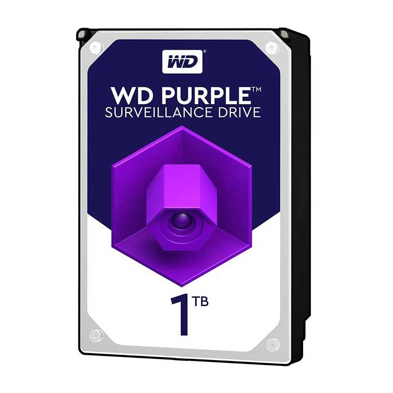 هارد دیسک اینترنال وسترن دیجیتال سری Purple با ظرفیت 1 ترابایت