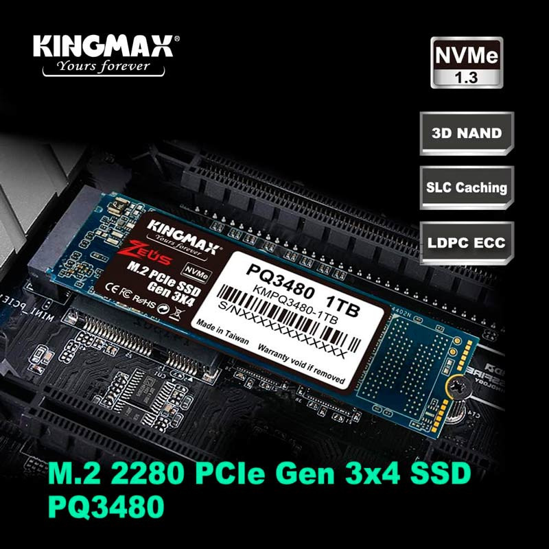 حافظه SSD اینترنال کینگمکس مدل PQ3480 ظرفیت 1 ترابایت
