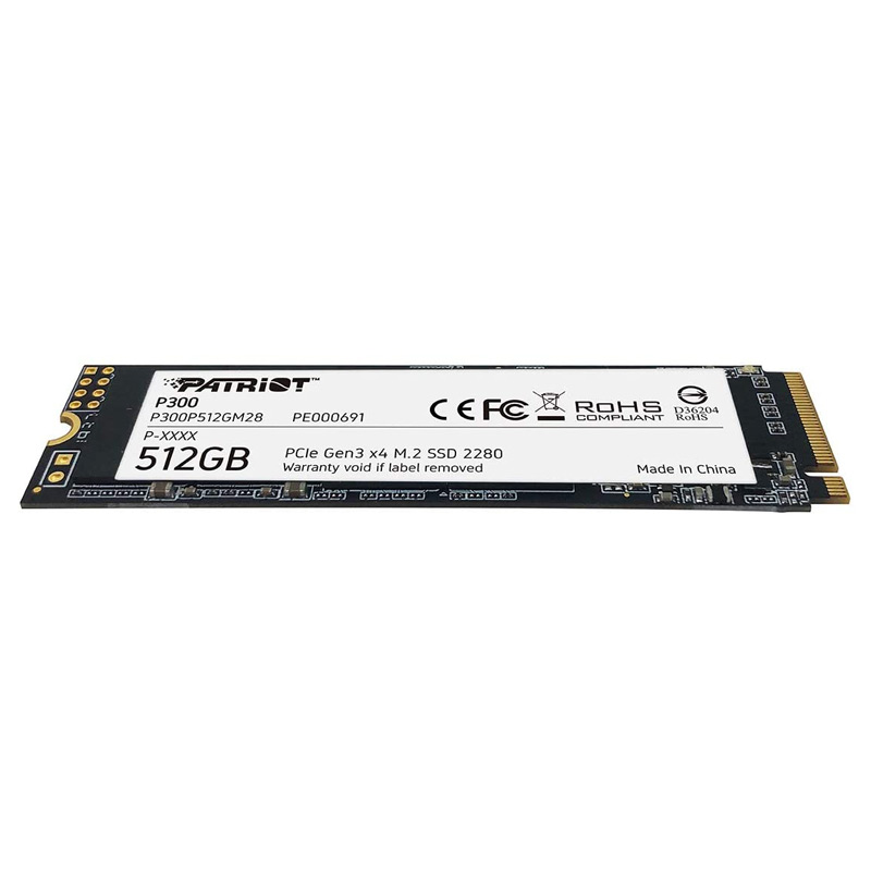 حافظه SSD اینترنال پاتریوت مدل P300 ظرفیت ۵۱۲ گیگابایت