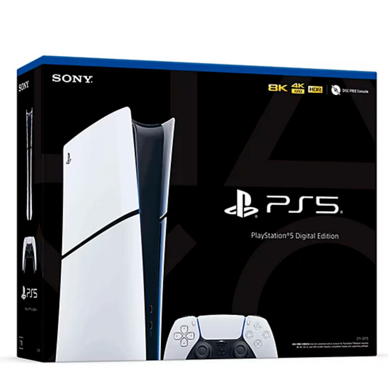 کنسول خانگی سونی PS5 نسخه Slim Digital Edition با 1 ترابایت SSD و رم 16 گیگابایت