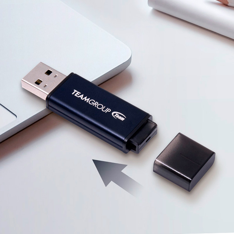 فلش مموری USB3.2 تیم گروپ مدل C211 ظرفیت ۲۵۶ گیگابایت