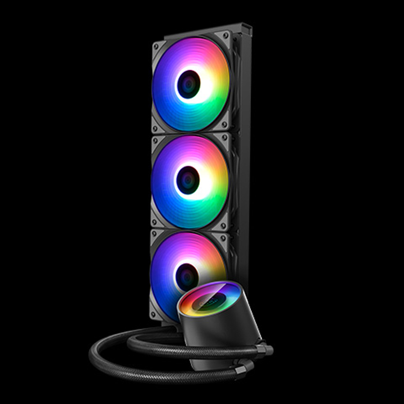 سیستم خنک کننده آبی پردازنده دیپ کول سری گیمر استورم مدل Castle 360 RGB V2