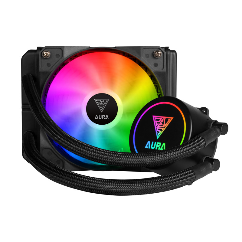 سیستم خنک کننده مایع پردازنده گیم دیاس مدل AURA GL120 RGB