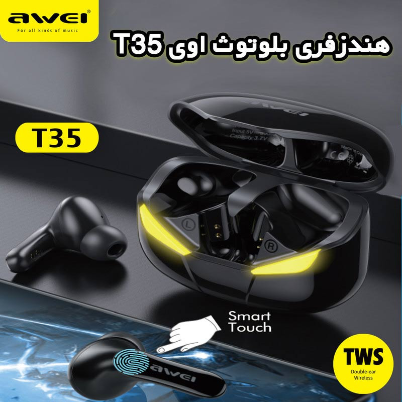 هندزفری بلوتوث اوی مدل Awei T35