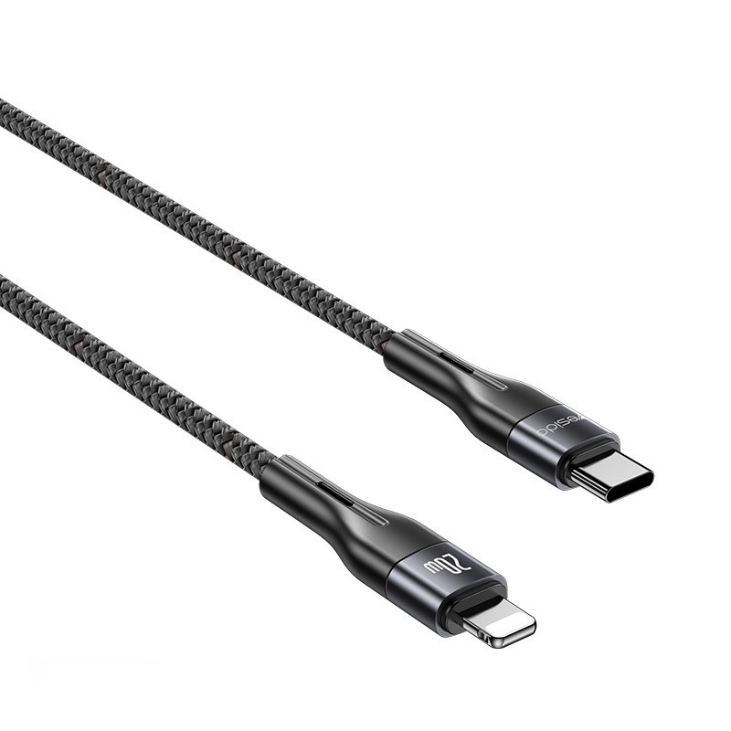 کابل تبدیل USB-C به لایتنینگ یسیدو مدل CA155 20W طول 1 متر