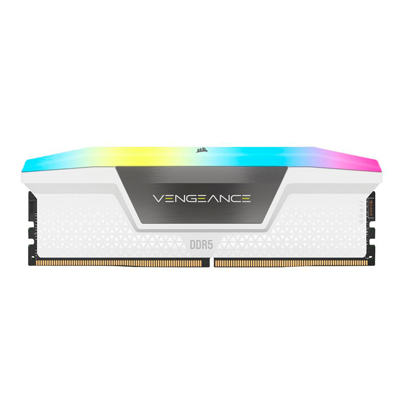 رم کامپیوتر DDR5 دو کاناله 5600 مگاهرتز CL40 کورسیر مدل Vengeance RGB ظرفیت 64 گیگابایت